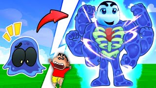 Upgrading NOOB ANT into HACKER T-REX DINOSAUR with SHINCHAN and CHOP