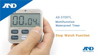 Stop Watch Function | AD-5709TL Multifunction Waterproof Timer