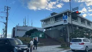 鎌倉→国道134号→江ノ島くるり→国道一号→箱根→三島。タイムラプスをスロー再生