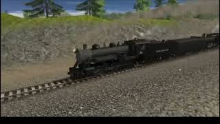 Trainz A New Era | Strasburg 90, Illinois central 382, and S\u0026A 750 tripleheader run