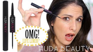 Huda Beauty LIFELINER, Dual Ended Liquid and Pencil Eyeliner! Does it have enough Product?