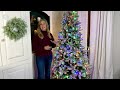 Bethlehem Lights Color Flip LED Christmas Tree w/ Storage Bag on QVC