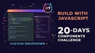 Custom Dropdown Using JavaScript | Day 07 | Full UI Component Tutorial