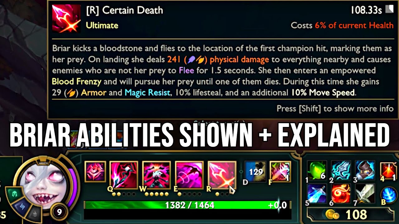 Briar Abilities Explained New Champion Preview Briar Abilities Explained New Champion Preview