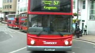 Buses at Wimbledon - June 2010