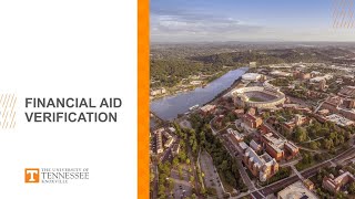 One Stop Tutorial: Financial Aid Verification
