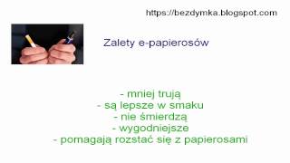 Czy e-papierosy pomagają rzucić palenie?