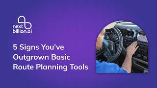 5 Signs You've Outgrown Basic Route Planning Tools