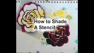 How to Shade A Stencil