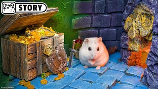 Hamster escapes from Prison in the Underground Maze 🐹 Homura Ham