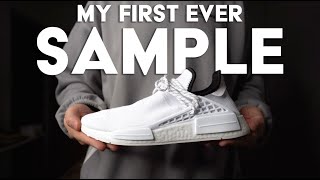 Adidas PHARRELL Hu NMD Core White Review \u0026 On-Feet (SAMPLE VERSION)