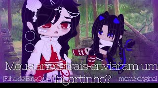 °• Meus ancestrais enviaram um lagartinho? •° [meme original] [Filha de BingQiu] [SVSSS UA]