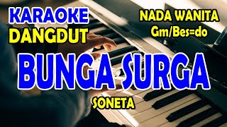 Bunga Surga (karaoke) dangdut rock // nada wanita @DidiSuhardi-cy1bh