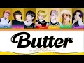 BTS Butter(방탄소년단 Butter 가사) Lyrics (Color Coded Lyrics)