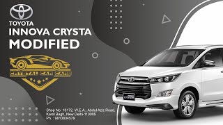 #INNOVA CRYSTA🔊🎶🚖🎉 Door Damping crystal car care 9810804579