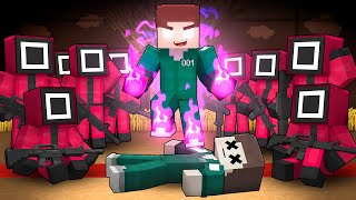 Dark JJ Player vs SQUID GAME - Maizen Minecraft Animation