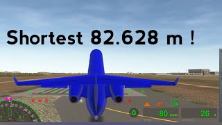 Best Score 82.628 m ! Daily Challenge - Embraer 140 | Shortest Landing