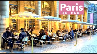 Paris France, Winter in Paris, HDR walking - January 11, 2023 - 4K HDR 60 fps
