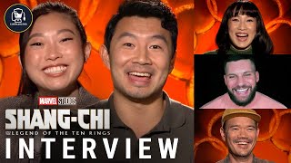 'Shang-Chi and the Legend of the Ten Rings' Interviews with Simu Liu, Awkwafina and More!