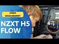 🤔 How I Cable Manage NZXT H5 Flow (Time-lapse) | PCCM-46