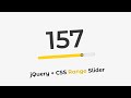jQuery + CSS Range Slider | Custom Value Range Slider | Web Design Tutorial | DesignTorch