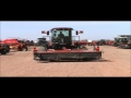 2011 macdon m205 self propelled windrower for sale sold at auction april 29 2015