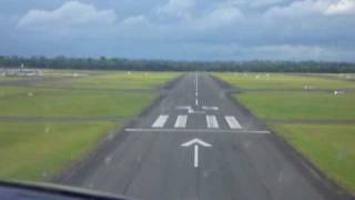 Landing at Moorabbin airport