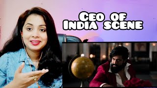 CEO Of India Scene Reaction | Rocky Met PM Scene |  KGF Chapter 2 | Nakhrewali Mona