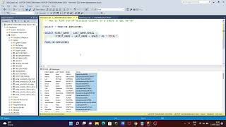 How to sum multiple columns in SQL Server
