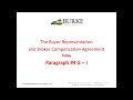 California Buyer Representation & Broker Compensation Agreement Paragraphs #4 G - I