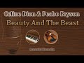 Beauty And The Beast - (Acoustic Karaoke) Celine Dion, Peabo Bryson, John Legend, Ariana Grande