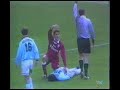 brutal patada nasty tackle petar vasiljevic a juan sanchez