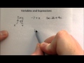 Introduction to Variables and Expressions