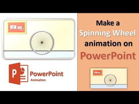 Создайте анимацию случайного вращающегося колеса в PowerPoint