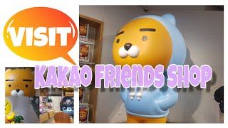 [Eng Sub]kakao Friends shop - 카카오 프렌즈 방문기- kakao friends shop in seoul  卡考夫兰