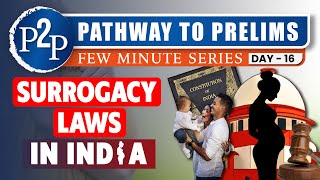 What Is The Status Of Surrogacy In India? | Surrogacy Laws Explained | Pathway To Prelims 2024