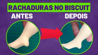 Como corrigir rachaduras no biscuit???? Aprenda de forma simples e rápida!