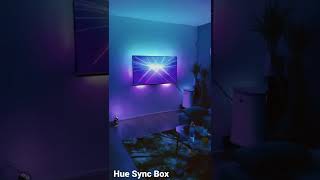 Hue Sync Box, តុបតែងភ្លើងពណ៌ក្នុងបន្ទប់កំសាន្តអារម្មណ៍សប្បាយៗ