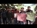 jail warden result protest against psssb