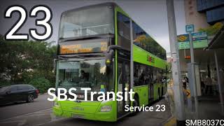 SBS Transit Bus Service 23 (Joyride)