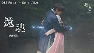 I'm Sorry - Ailee｜MV｜Lyrics 中文/ROM/HAN [Short Version]｜還魂2 光與影｜Alchemy of Souls 2｜환혼2｜OST Part 3