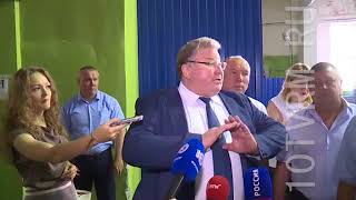 В пятницу Владимир Волков посетил Инсар и Кадошкино