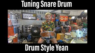 Drum Style Yean [Vlog] EP10 - จูนแสนร์ยังไงให้ปัง / Tuning Snare Drum