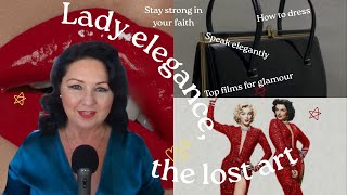 “The Lost Art of Lady Elegance | 1950s Glamour Every Woman Can Master”