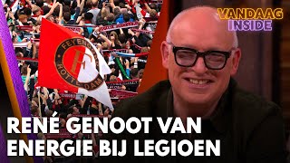 René genoot van energie bij Feyenoord-legioen: 'Dat zie je écht nergens!' | VANDAAG INSIDE