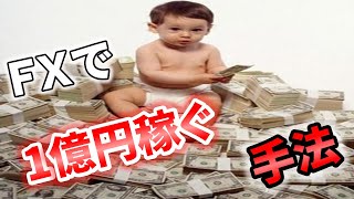 【ＦＸ手法】ＦＸで一億円稼ぐ！！日足エントリー手法！！期間限定公開！！