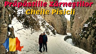 Ne-am aventurat prin CHEILE PISICII | Traseu de iarna Prapastiile Zarnestilor, PIATRA CRAIULUI