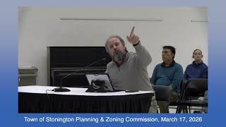 Stonington Planning & Zoning Commission 03-17-2026