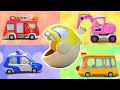 Learn Colors with Street Vehicles | Vehicles Song | Nursery Rhymes & Kids Songs | BabyBus