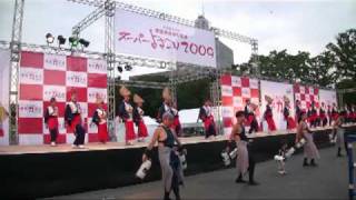 帯屋町筋　スーパーよさこい2009 （１日目代々木体育館広場）